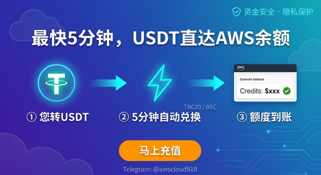 aws usdt 代充