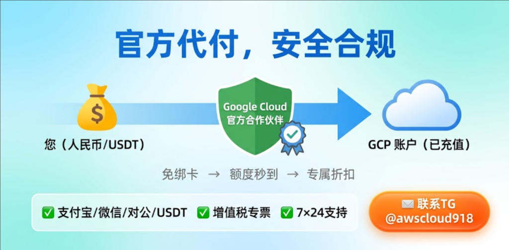 谷歌云 无信用卡 支付
