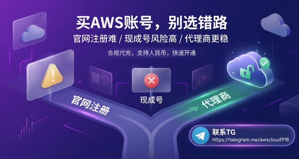 亚马逊云账号购买