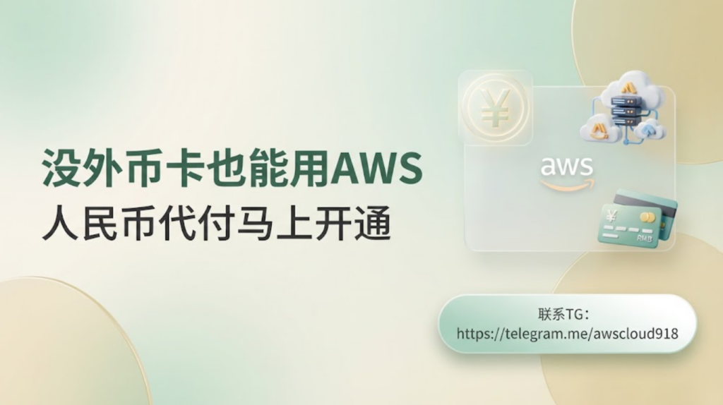 Aws 支付 方式