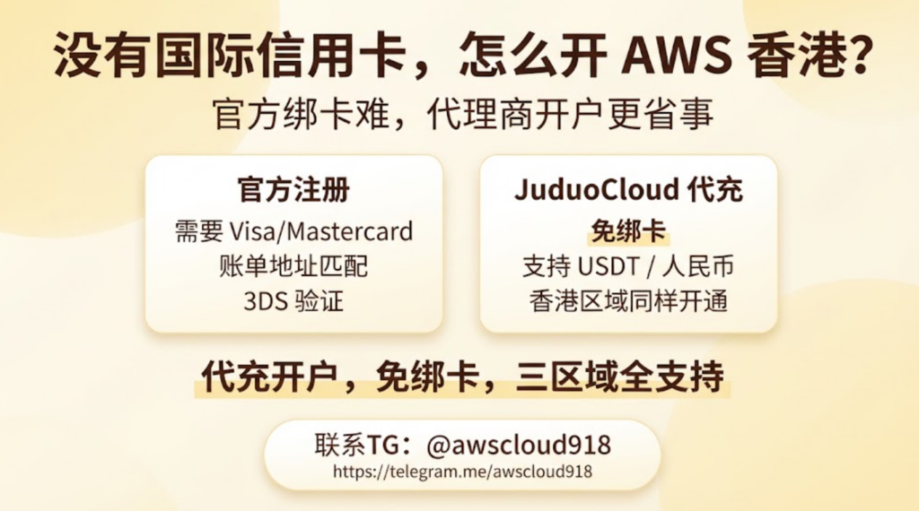AWS 亚洲区域价格对比 代充 联系TG awscloud918
