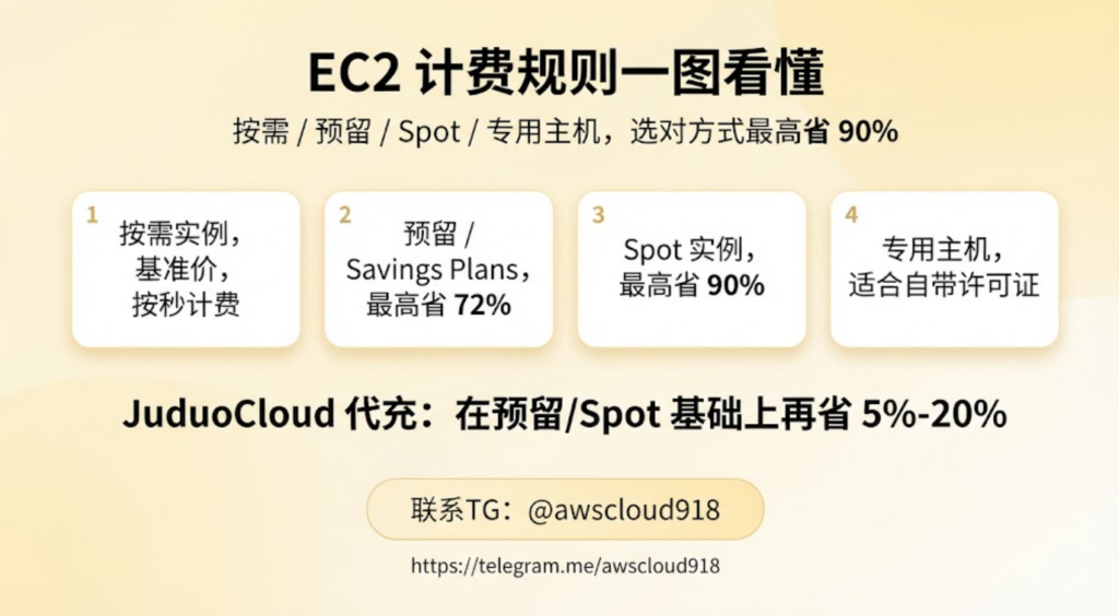 AWS EC2 价格 代充 联系TG awscloud918